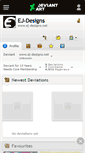 Mobile Screenshot of ej-designs.deviantart.com