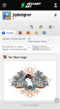 Mobile Screenshot of jqdesigner.deviantart.com