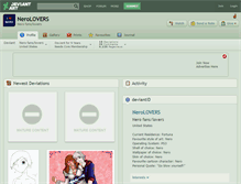 Tablet Screenshot of nerolovers.deviantart.com