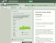 Tablet Screenshot of fashionillustrators.deviantart.com