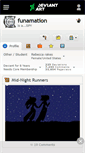 Mobile Screenshot of funamation.deviantart.com