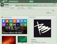 Tablet Screenshot of insyami.deviantart.com