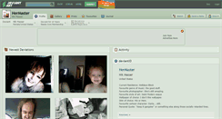 Desktop Screenshot of hermaster.deviantart.com