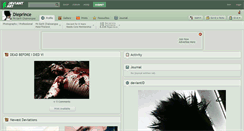 Desktop Screenshot of dieprince.deviantart.com