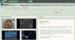 Desktop Screenshot of glacymr.deviantart.com