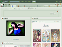 Tablet Screenshot of erissed1.deviantart.com