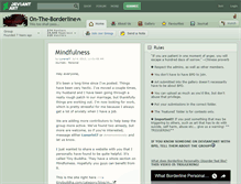 Tablet Screenshot of on-the-borderline.deviantart.com