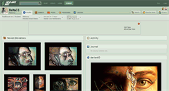 Desktop Screenshot of delta33.deviantart.com