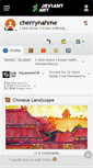 Mobile Screenshot of cherrynahme.deviantart.com