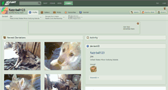Desktop Screenshot of fuzz-ball123.deviantart.com