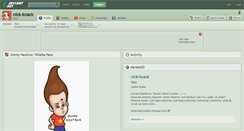 Desktop Screenshot of nick-knack.deviantart.com