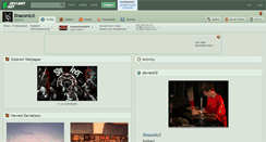 Desktop Screenshot of draconicx.deviantart.com