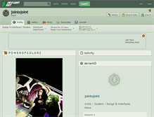 Tablet Screenshot of jointojoint.deviantart.com