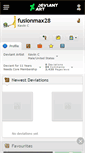 Mobile Screenshot of fusionmax28.deviantart.com