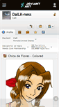 Mobile Screenshot of dailk-ness.deviantart.com