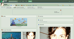 Desktop Screenshot of fedux.deviantart.com