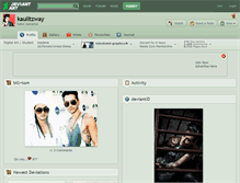 Tablet Screenshot of kaulitzway.deviantart.com