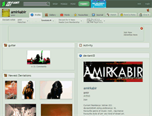 Tablet Screenshot of amirkabir.deviantart.com