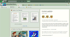 Desktop Screenshot of jennyxbrad-fans.deviantart.com