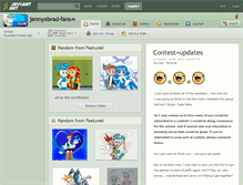 Tablet Screenshot of jennyxbrad-fans.deviantart.com