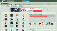 Desktop Screenshot of animepeep33.deviantart.com