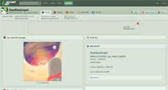 Desktop Screenshot of deadseagospel.deviantart.com