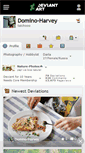 Mobile Screenshot of domino-harvey.deviantart.com