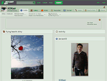 Tablet Screenshot of kokser.deviantart.com