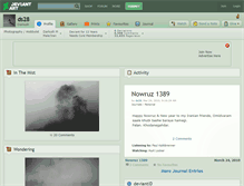 Tablet Screenshot of ds28.deviantart.com