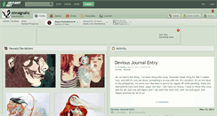 Desktop Screenshot of ennagnahc.deviantart.com
