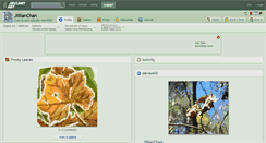 Desktop Screenshot of jillianchan.deviantart.com