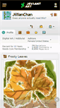 Mobile Screenshot of jillianchan.deviantart.com