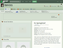 Tablet Screenshot of bigmacsama.deviantart.com