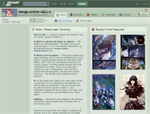 Tablet Screenshot of manga-anime-4all.deviantart.com