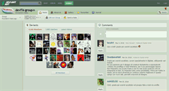 Desktop Screenshot of devita-group.deviantart.com