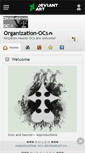 Mobile Screenshot of organization-ocs.deviantart.com
