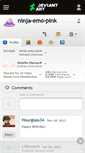 Mobile Screenshot of ninja-emo-pink.deviantart.com