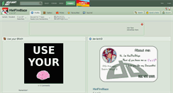 Desktop Screenshot of hieifireblaze.deviantart.com