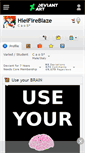 Mobile Screenshot of hieifireblaze.deviantart.com