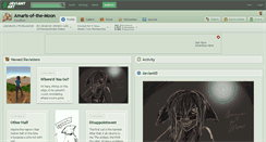 Desktop Screenshot of amaris-of-the-moon.deviantart.com