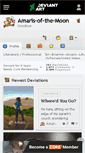 Mobile Screenshot of amaris-of-the-moon.deviantart.com
