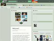 Tablet Screenshot of hgwellsfanclub.deviantart.com