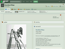 Tablet Screenshot of hownowvihao.deviantart.com