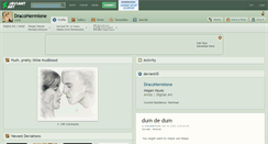 Desktop Screenshot of dracohermione.deviantart.com