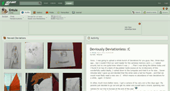 Desktop Screenshot of entula.deviantart.com