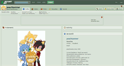 Desktop Screenshot of peachtammer.deviantart.com