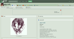 Desktop Screenshot of debs11459.deviantart.com