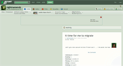 Desktop Screenshot of nightmareendz.deviantart.com