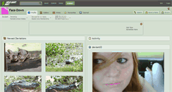 Desktop Screenshot of face-down.deviantart.com