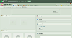 Desktop Screenshot of bayrider8898.deviantart.com